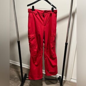 Quicksilver Utility Snowboard Ski Pants Red Men’s Small-Vintage